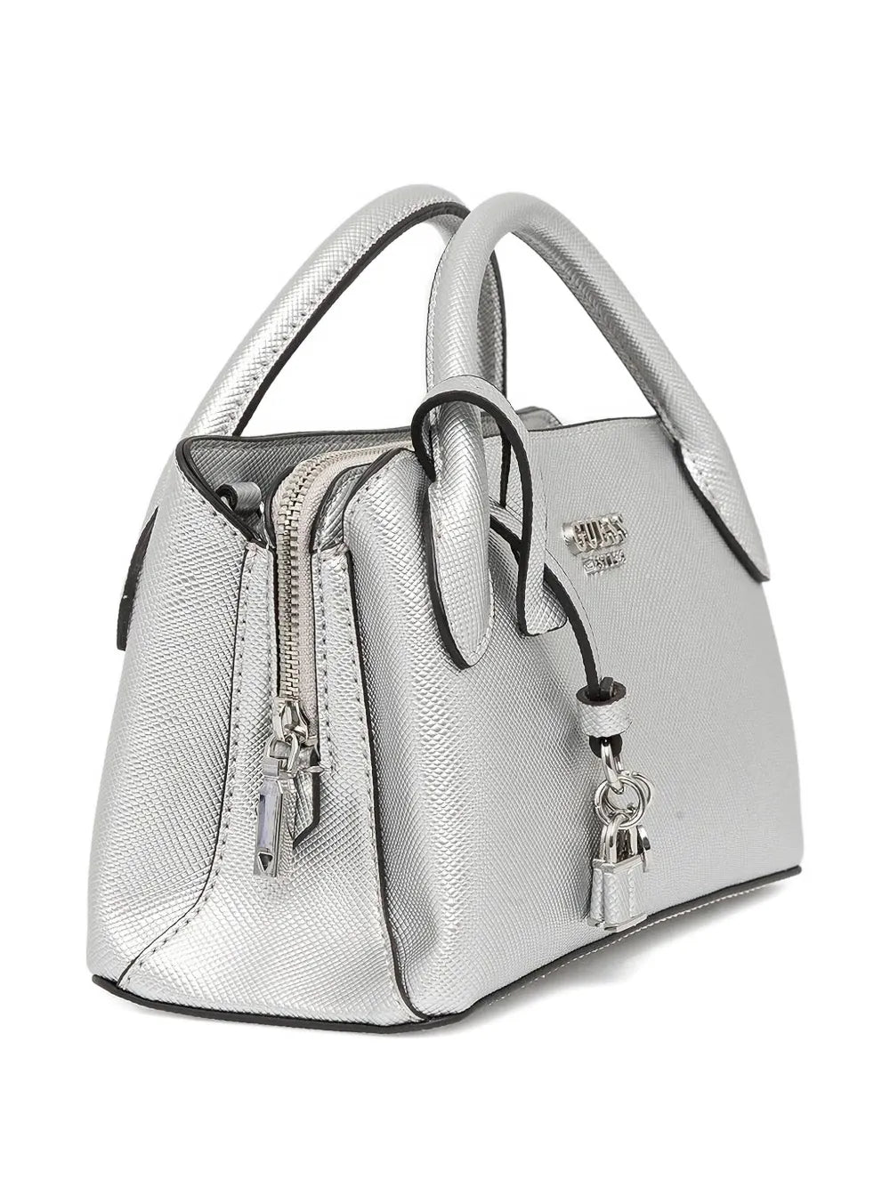 GUESS USAFedana metallic-finish tote bag