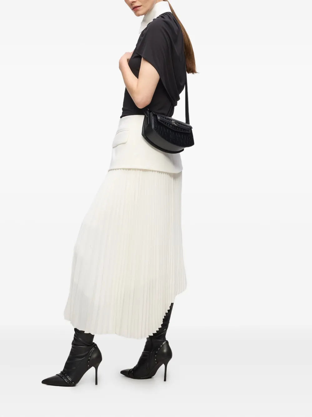 Karl LagerfeldKarl Studio crocodile-embossed cross body bag