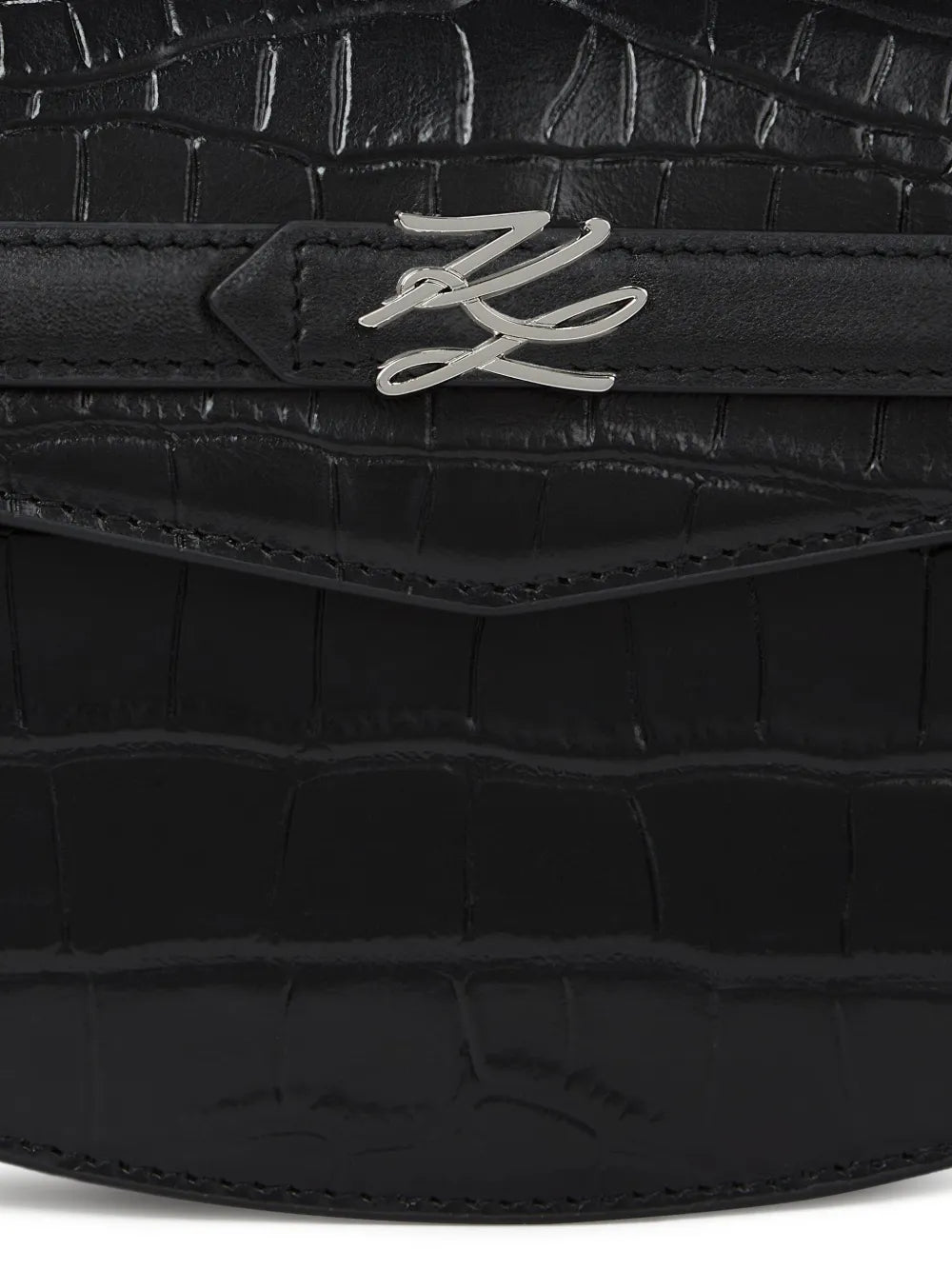 Karl LagerfeldKarl Studio crocodile-embossed cross body bag