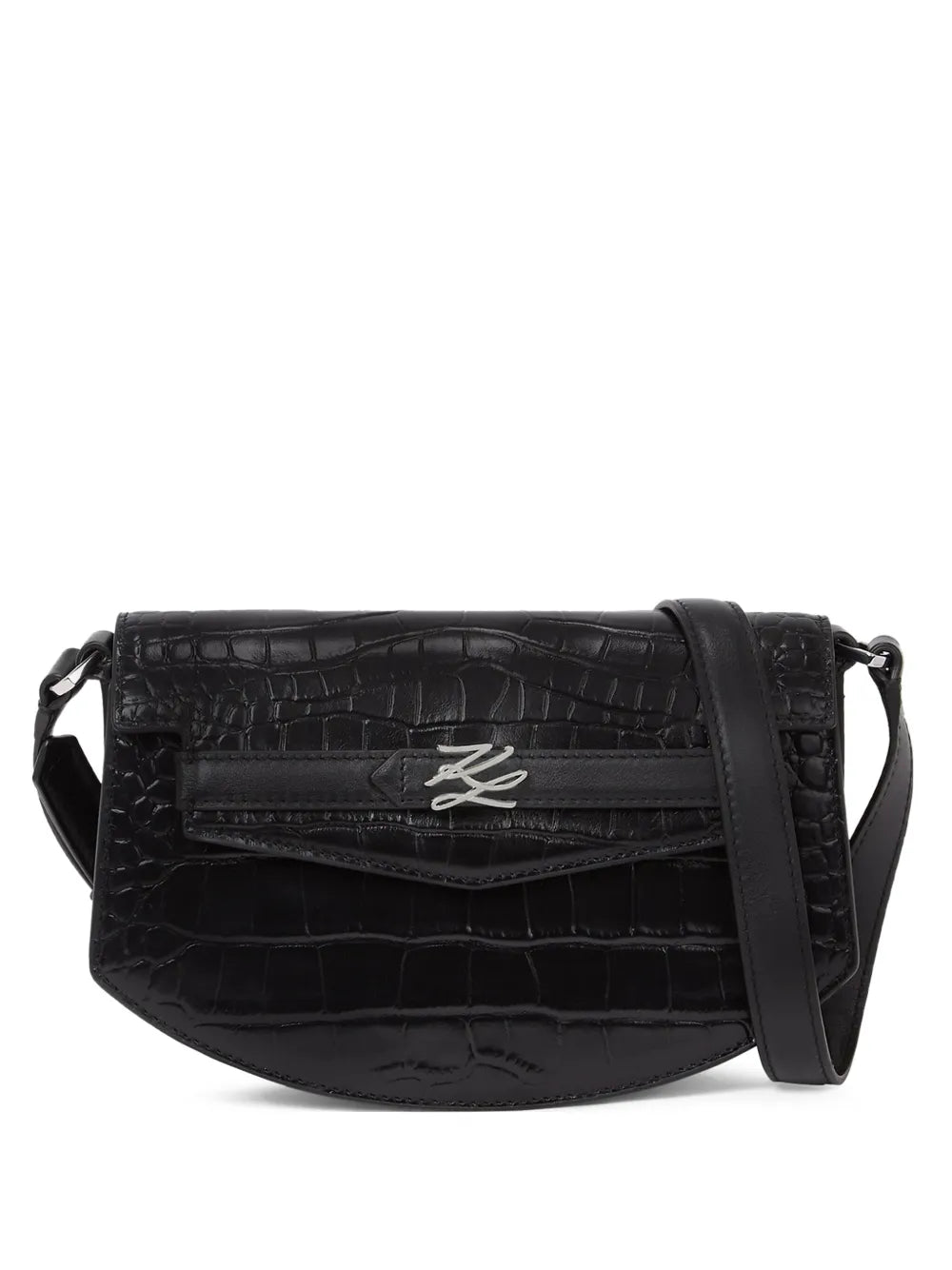 Karl LagerfeldKarl Studio crocodile-embossed cross body bag