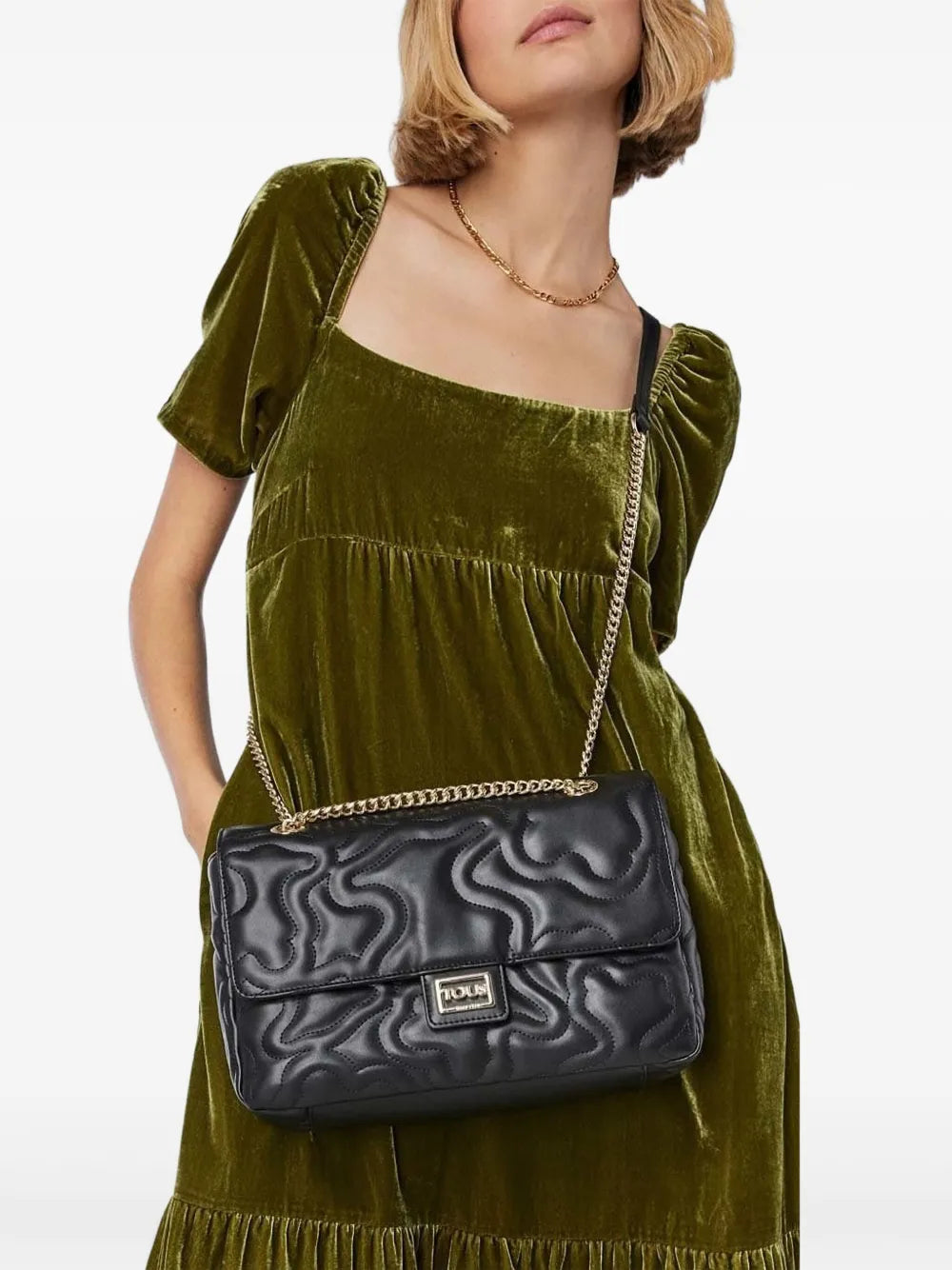TOUSKaos Dream quilted chain shoulder bag