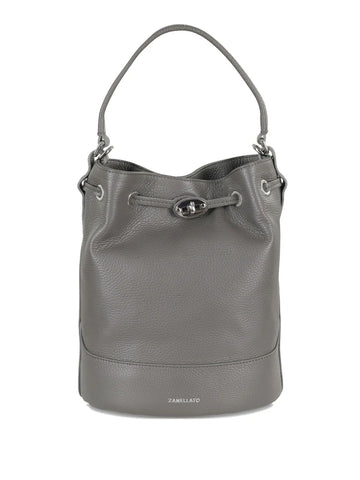 Zanellatologo-print bucket bag