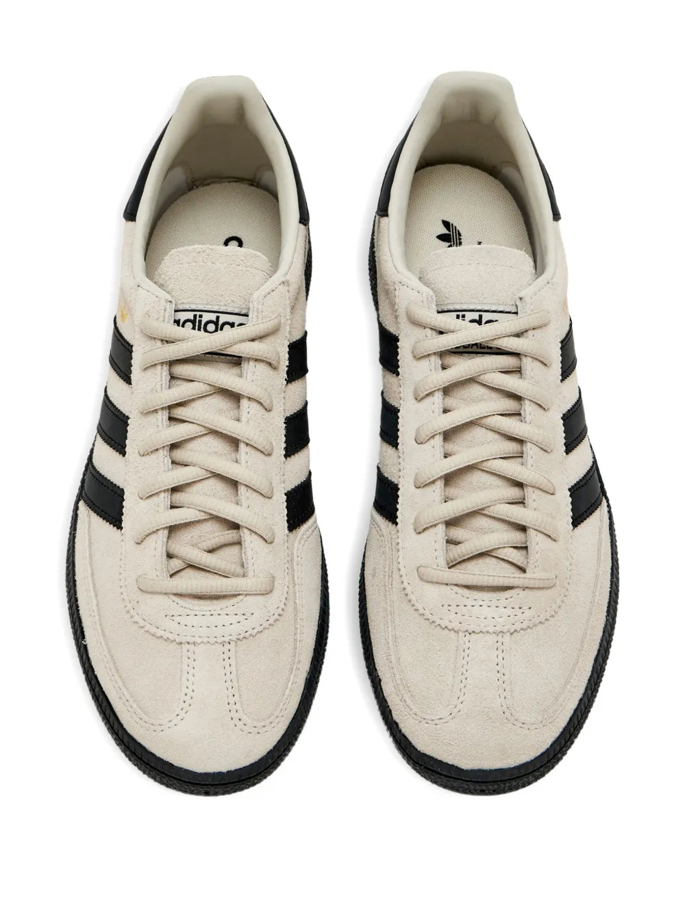 adidas Leather Three-Stripes Low-Top Sneakers