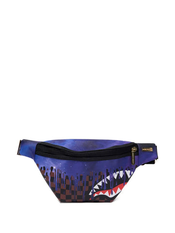 Spraygroundgalaxy-shark-tooth belt bag