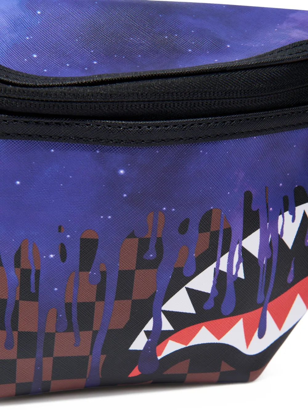 Spraygroundgalaxy-shark-tooth belt bag