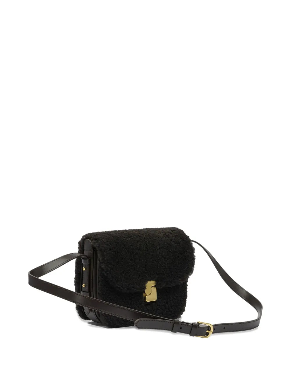 Soeurmini shearling shoulder bag