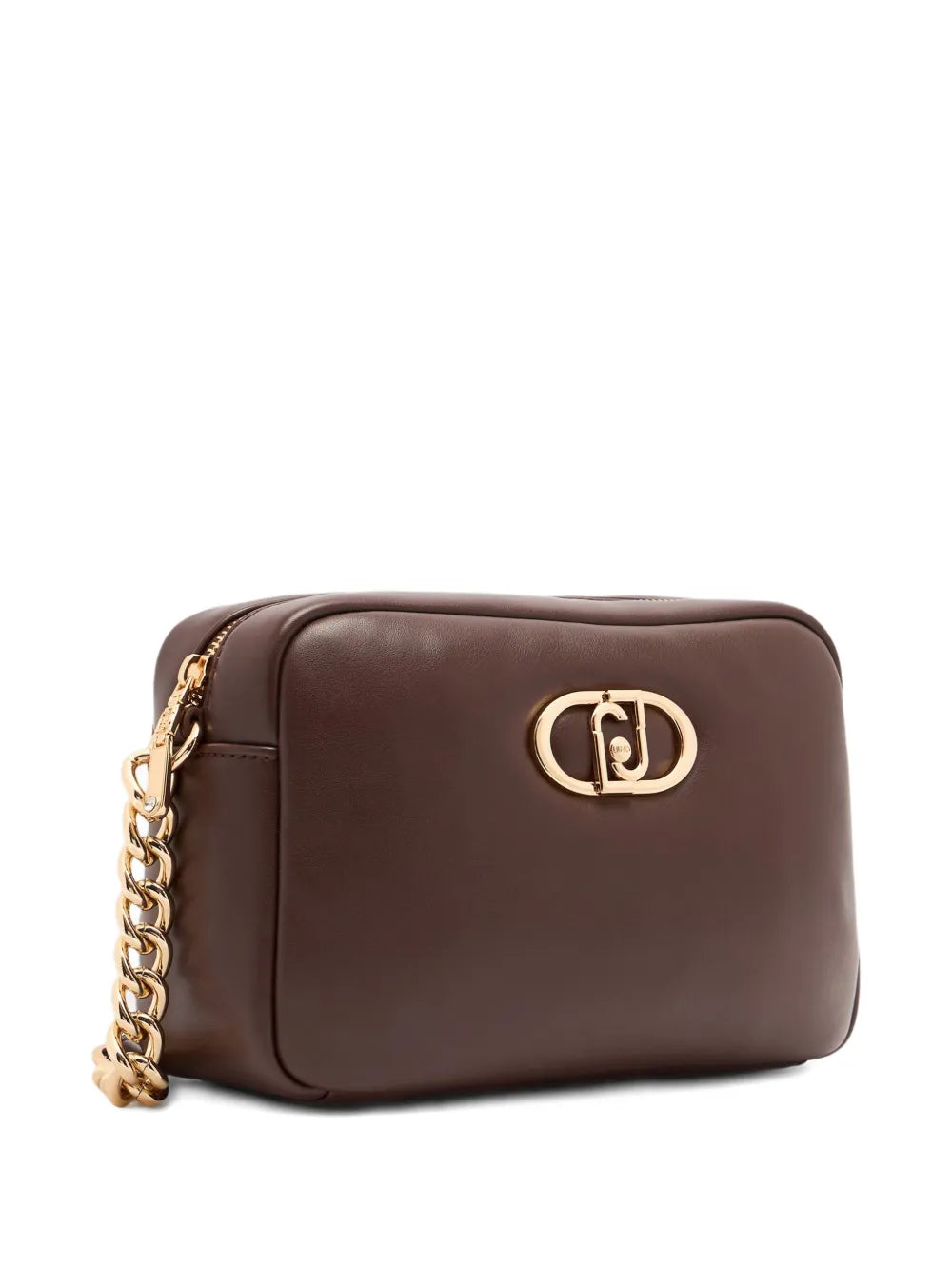 LIU JOmedium LaPuffy logo-plaque chain-strap cross body bag