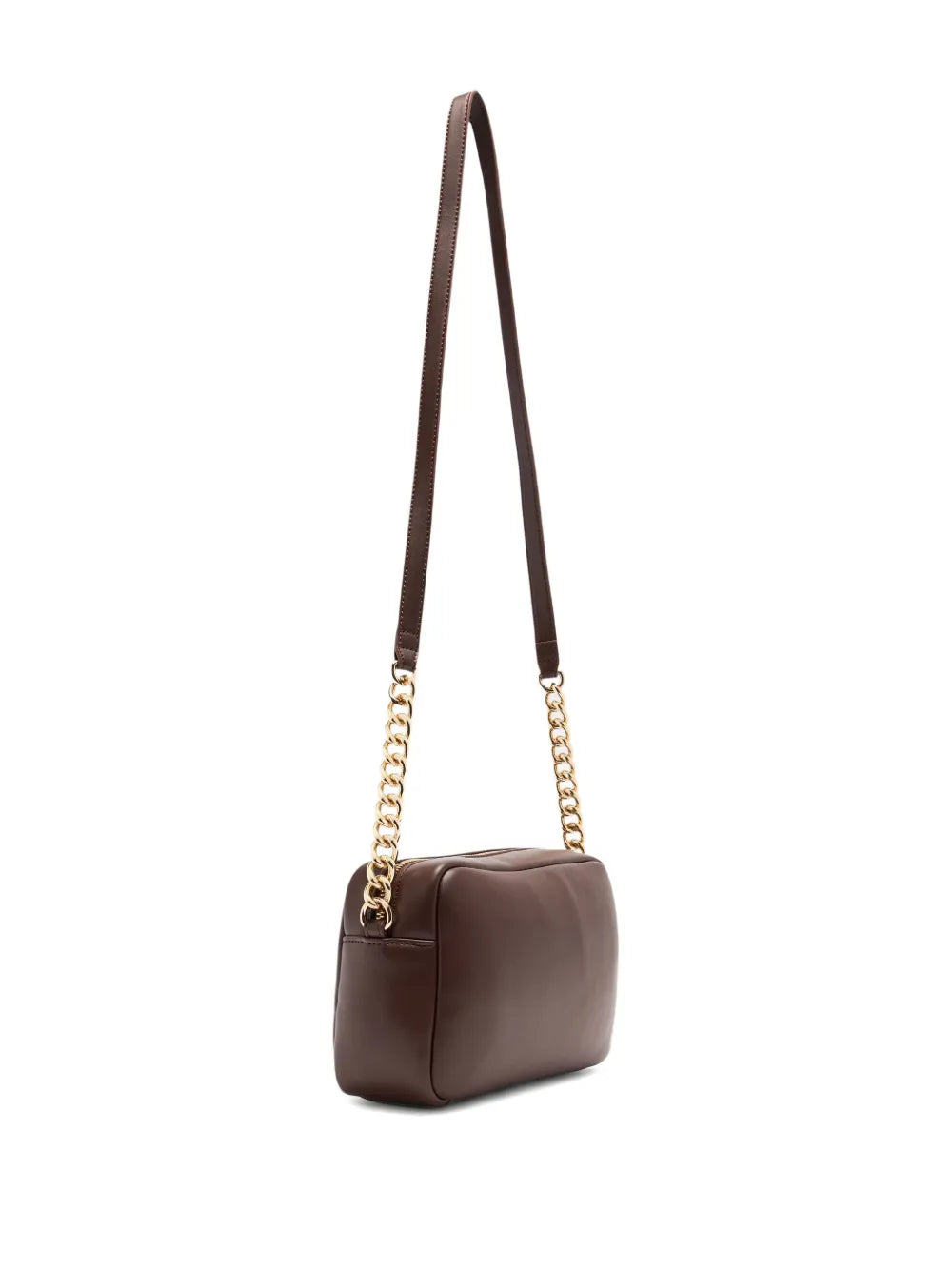 LIU JOmedium LaPuffy logo-plaque chain-strap cross body bag