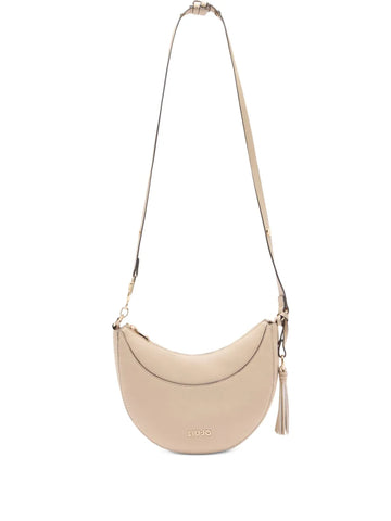 LIU JOmedium tassel crescent cross body bag