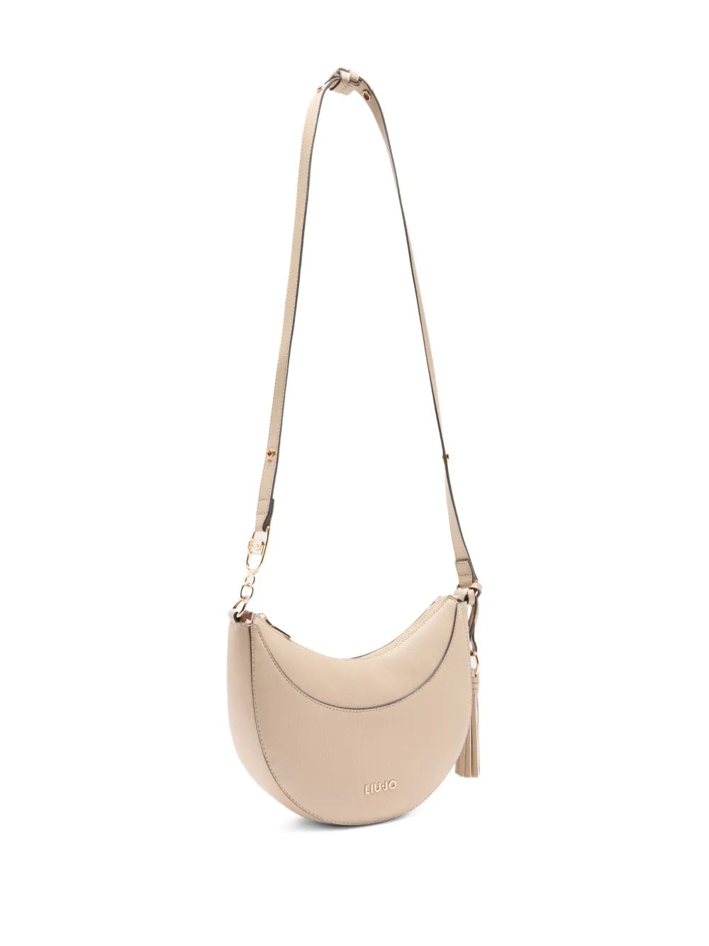 LIU JOmedium tassel crescent cross body bag