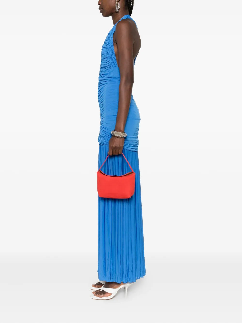 Christopher EsberTurnlock suede mini tote bag