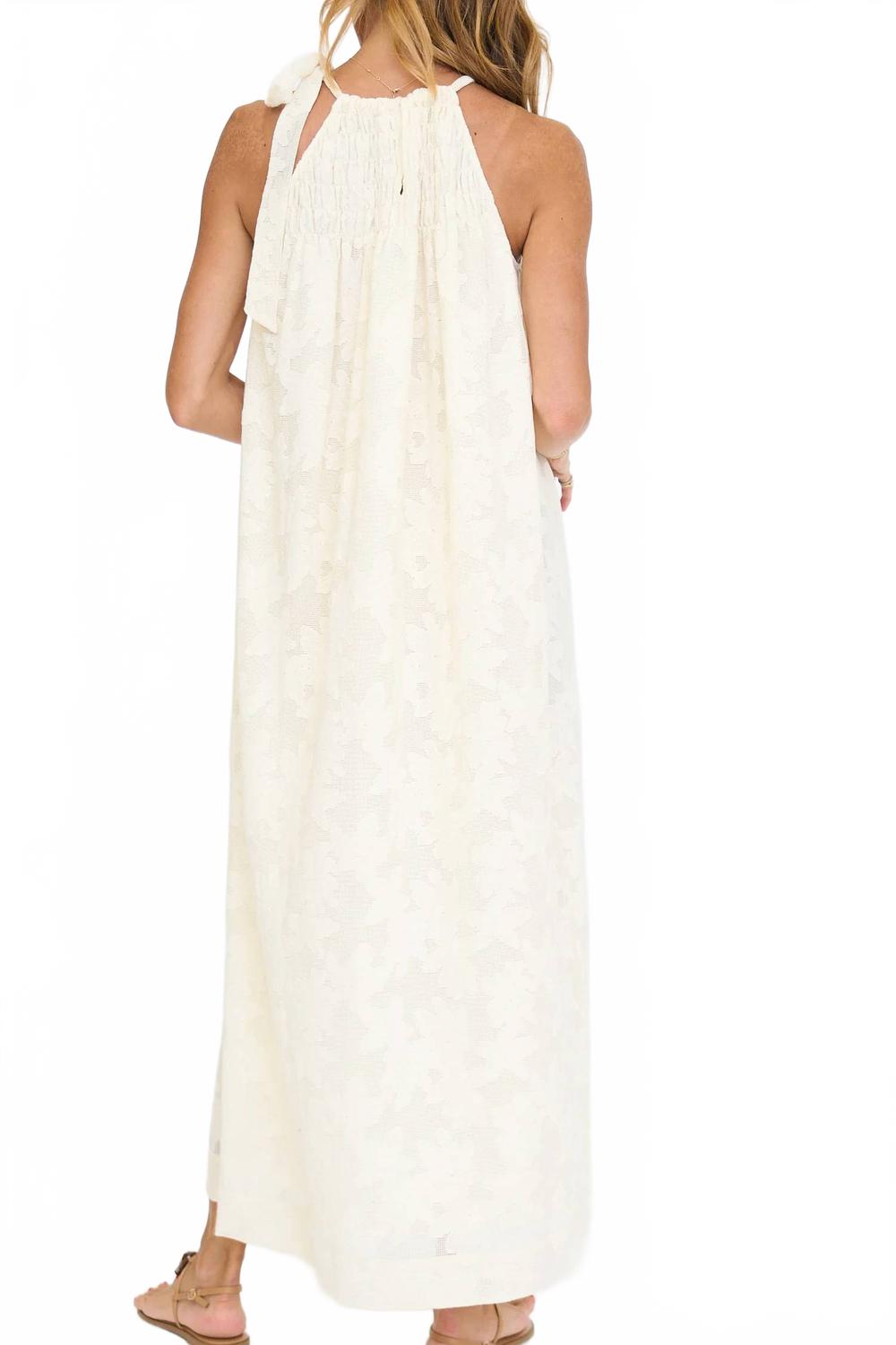 Merope Dress In Butter