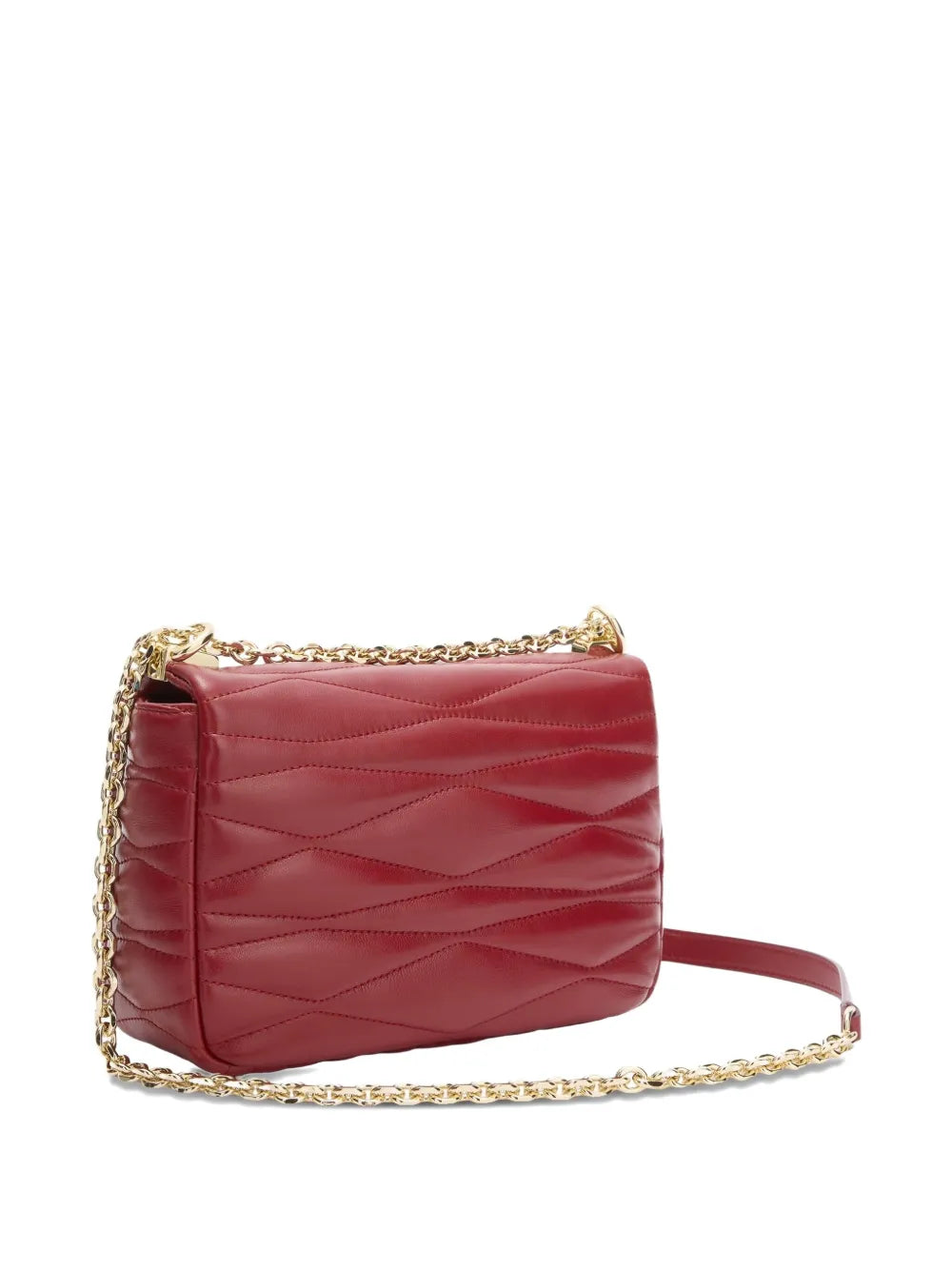 Furlasmall Mala quilted chain-strap cross body bag