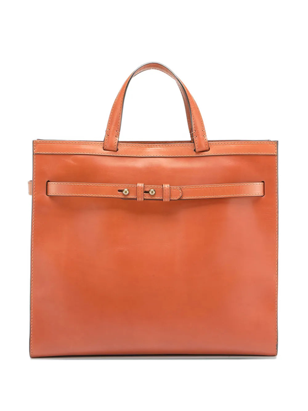 New SeasonOfficine Creativeleather belt-buckle shoulder bag