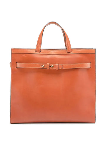 New SeasonOfficine Creativeleather belt-buckle shoulder bag