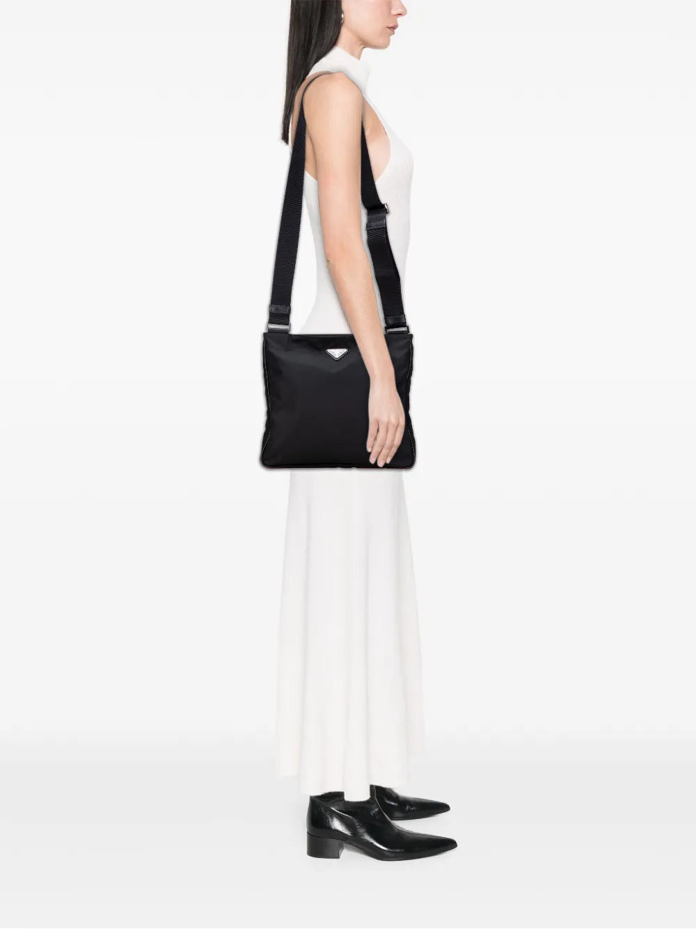 Pre-OwnedPrada Pre-Owned2013-2025 Tessuto Zip Top crossbody bag