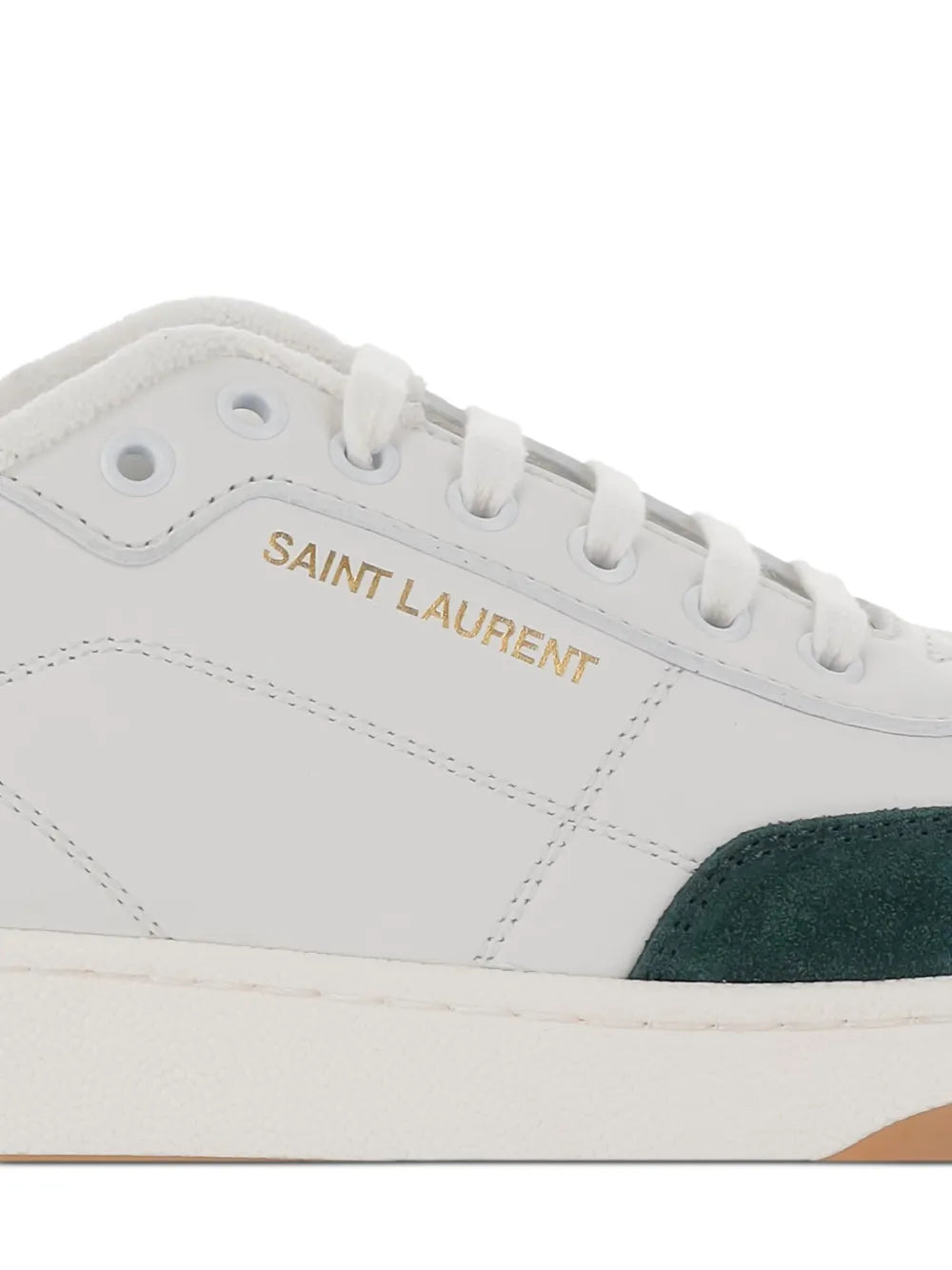 Saint Laurent Leather Low-Top Sneakers