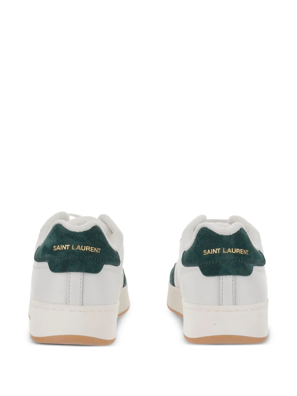 Saint Laurent Leather Low-Top Sneakers