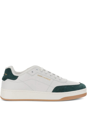 Saint Laurent Leather Low-Top Sneakers