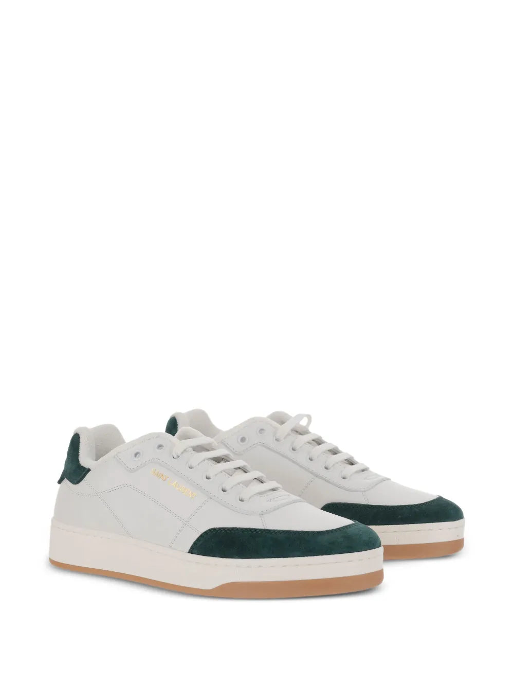 Saint Laurent Leather Low-Top Sneakers