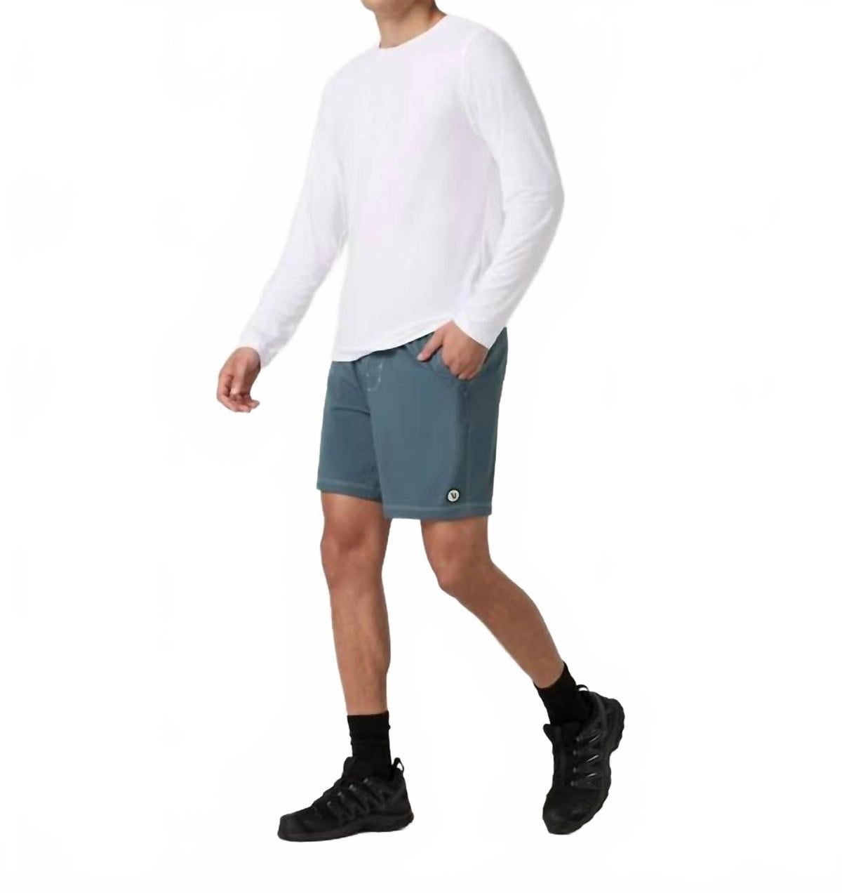 Kore Lined 7” Shorts In Blue Sea