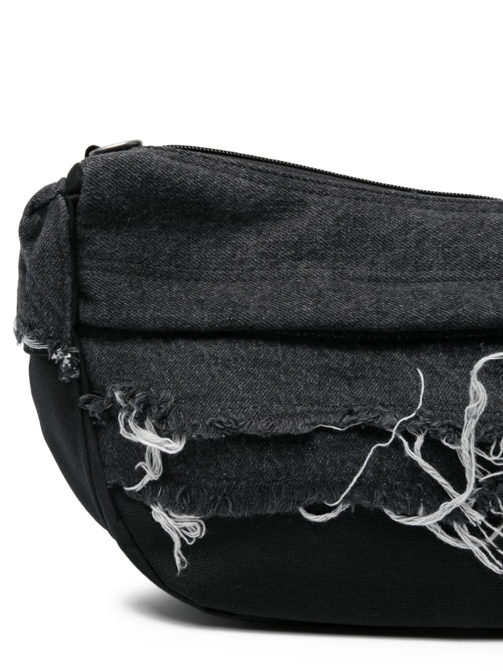 Eastpakx Diesel frayed denim shoulder bag