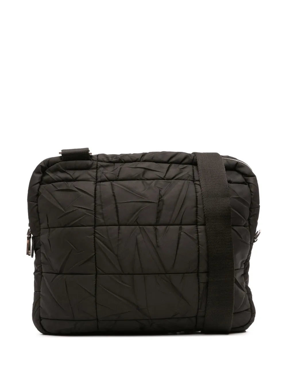 Pre-OwnedPrada Pre-Owned2013-2025 Quilted Tessuto crossbody bag