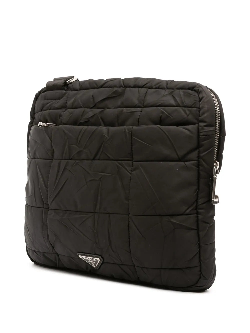 Pre-OwnedPrada Pre-Owned2013-2025 Quilted Tessuto crossbody bag