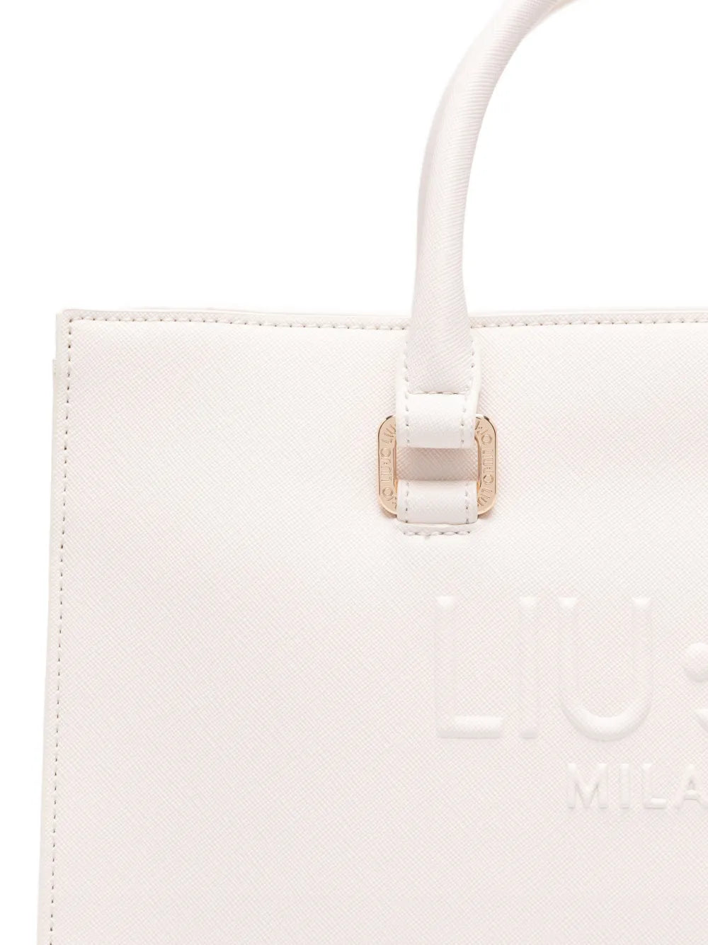 LIU JOlogo-embossed tote bag
