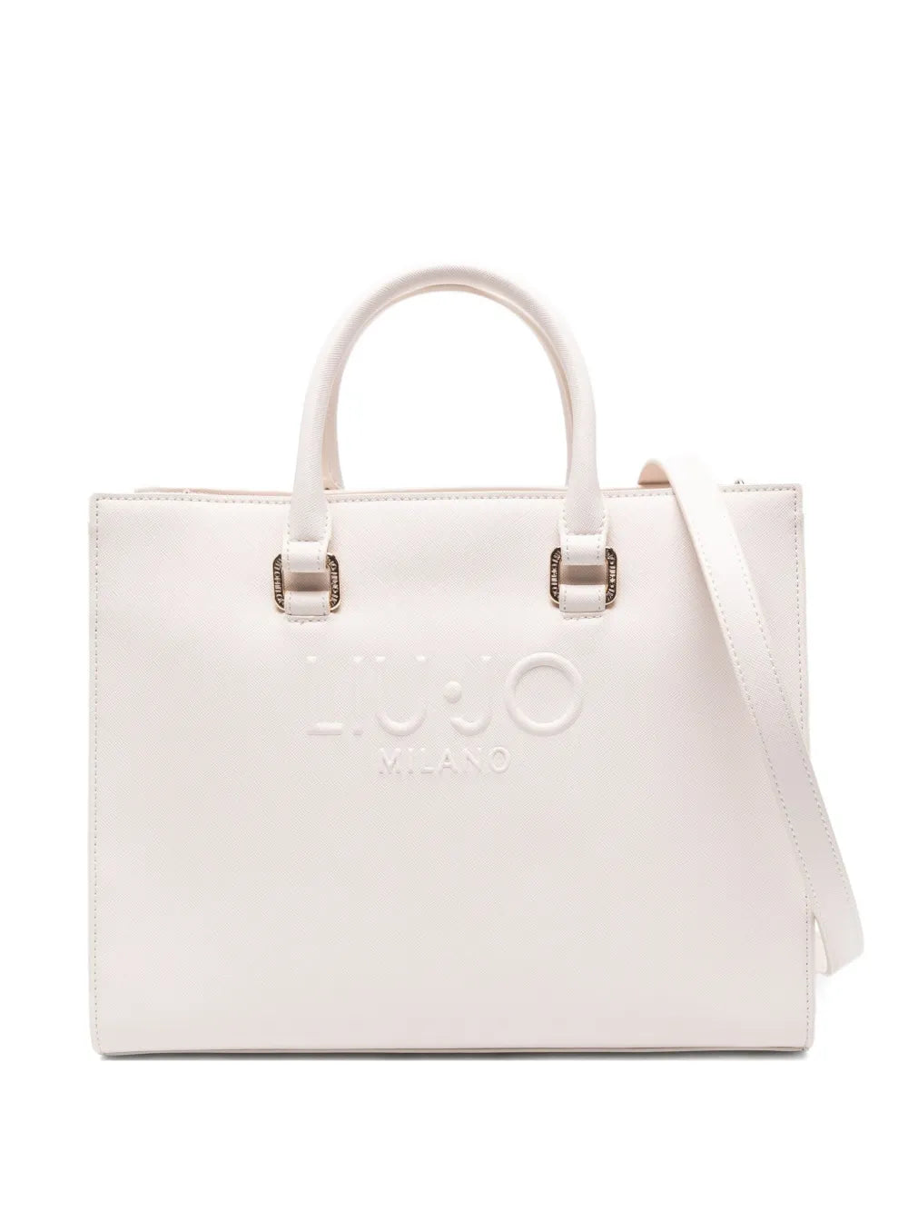 LIU JOlogo-embossed tote bag