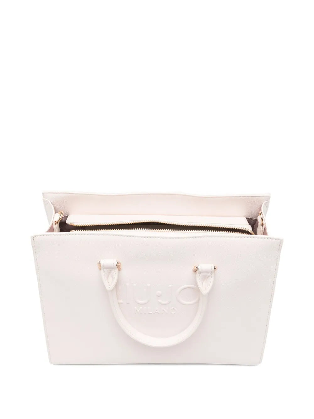LIU JOlogo-embossed tote bag