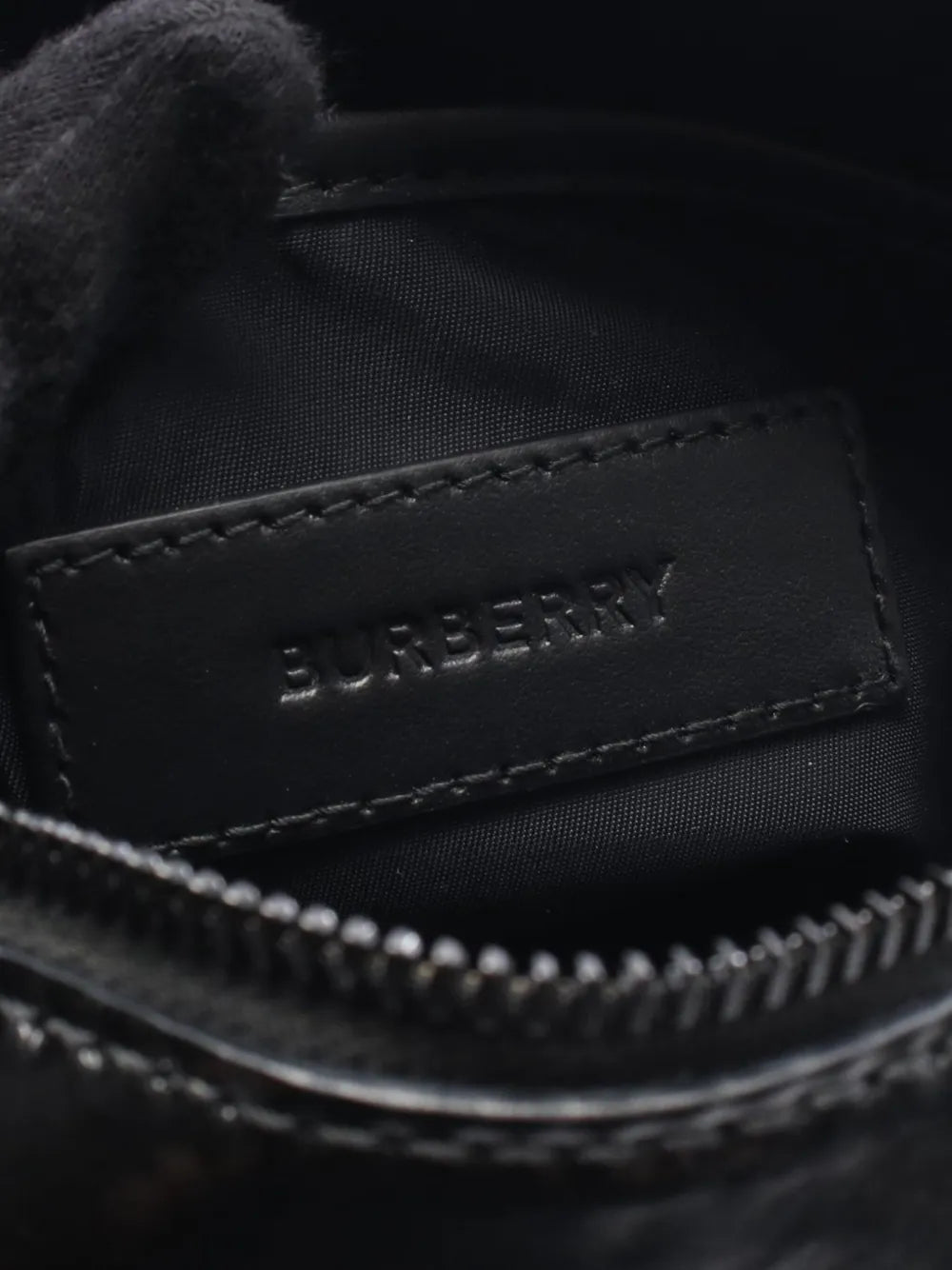 Pre-OwnedBurberry Pre-Owned2018-2025 Coated Canvas Striped Thornton crossbody bag