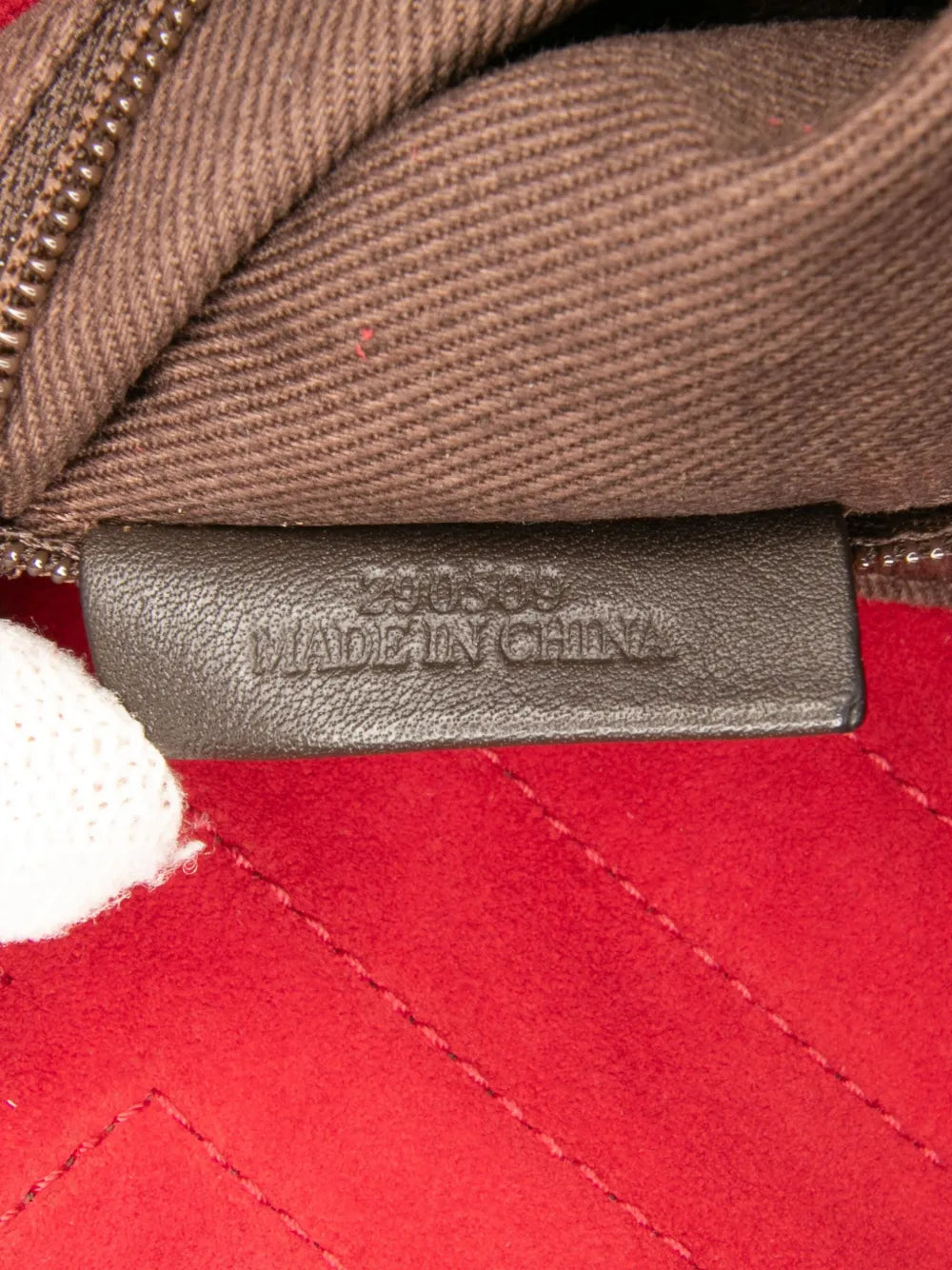 Pre-OwnedLoewe Pre-Owned2005 Anagram Suede shoulder bag
