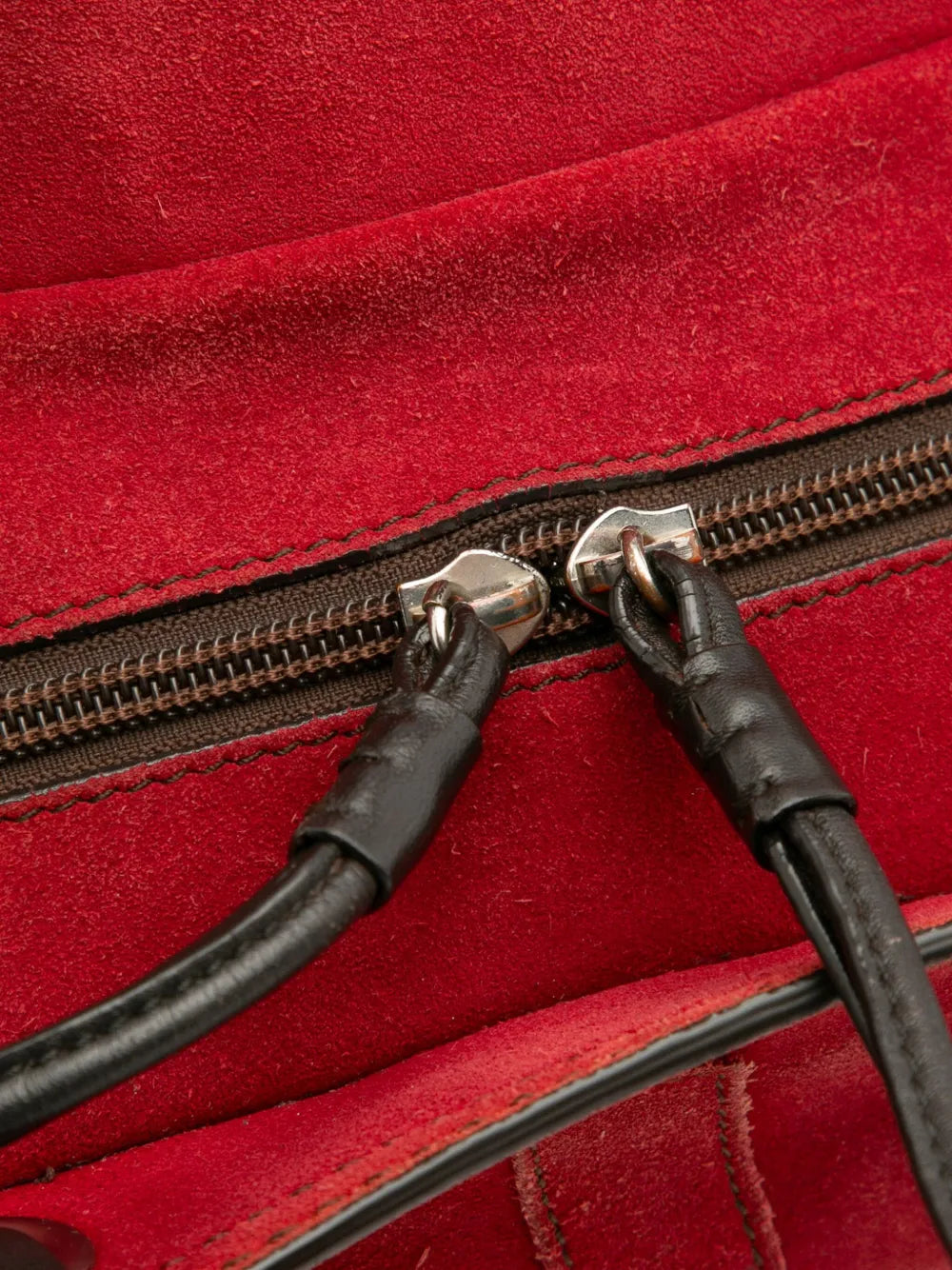 Pre-OwnedLoewe Pre-Owned2005 Anagram Suede shoulder bag