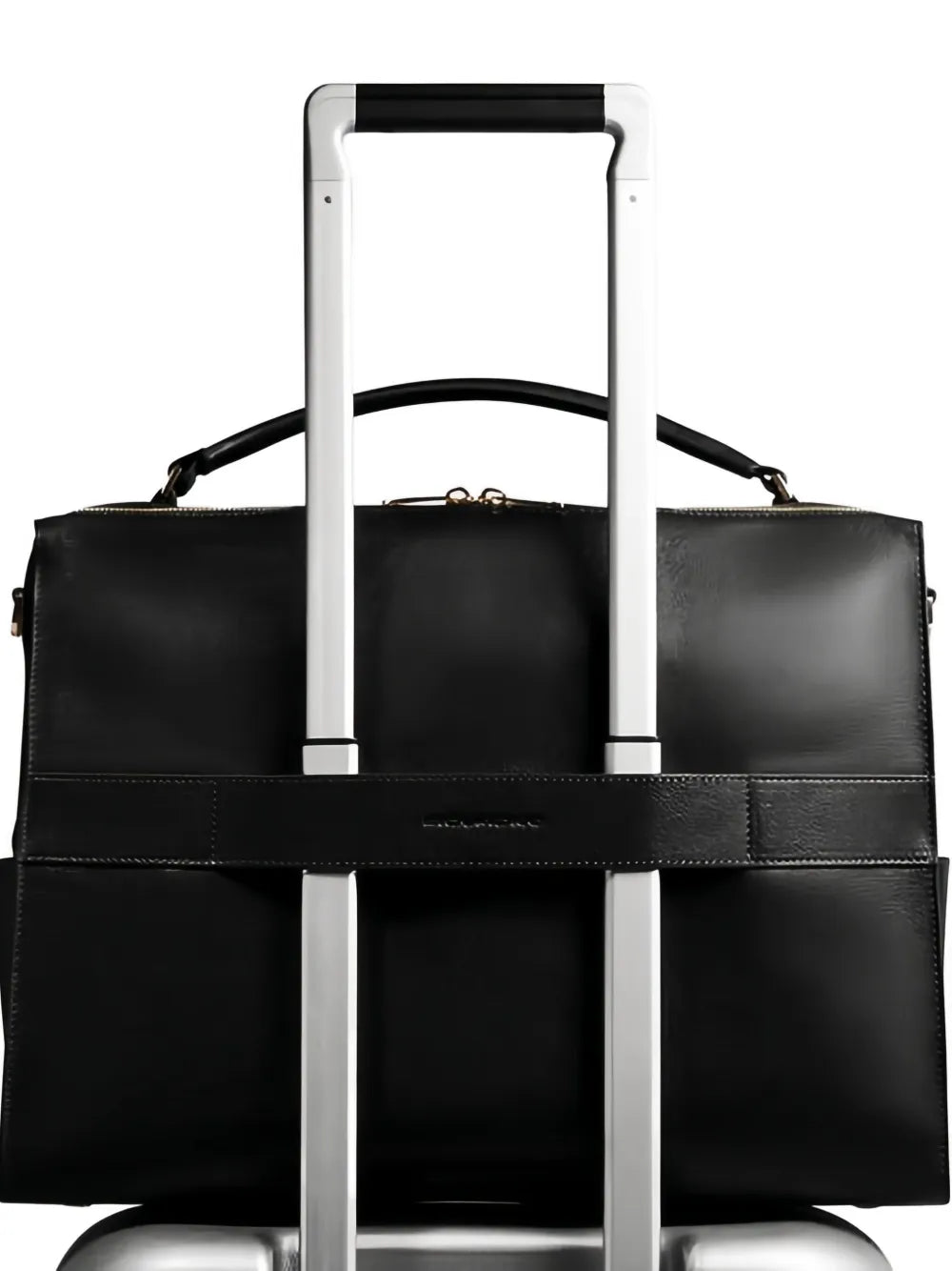 PIQUADROzip handle laptop bag