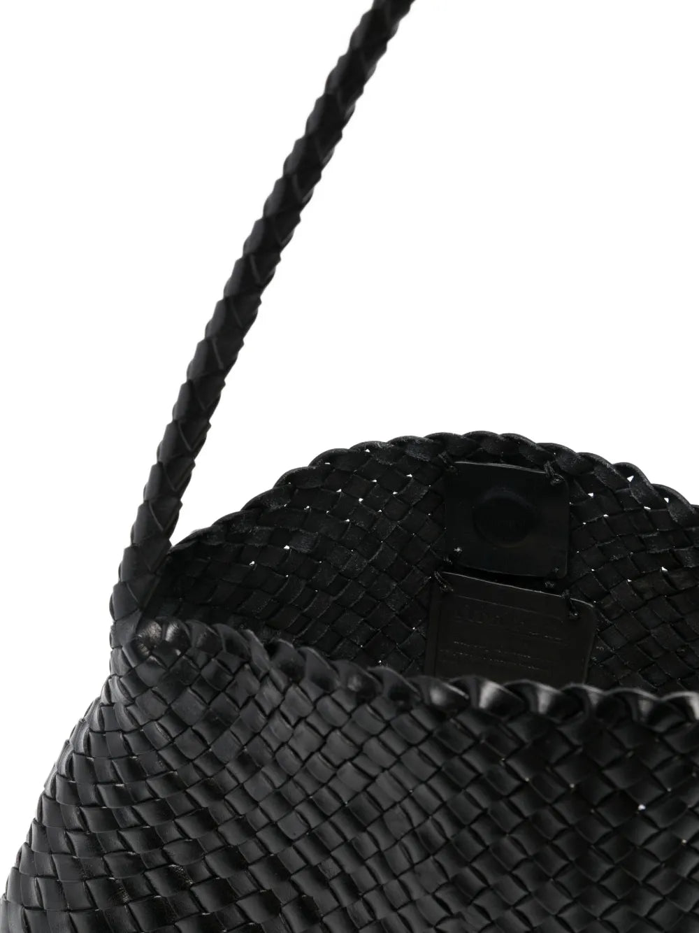 DRAGON DIFFUSIONbraided leather beach bag