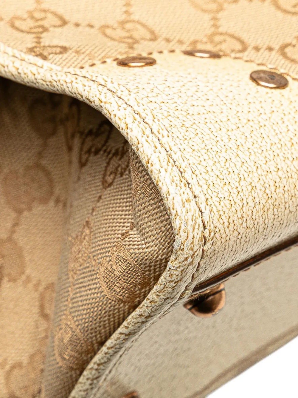 Pre-OwnedGucci Pre-Owned2000-2015 GG Canvas Nailhead tote bag