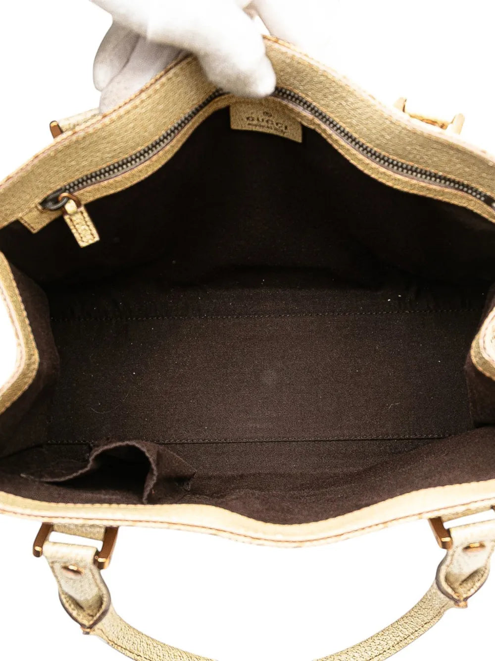 Pre-OwnedGucci Pre-Owned2000-2015 GG Canvas Nailhead tote bag