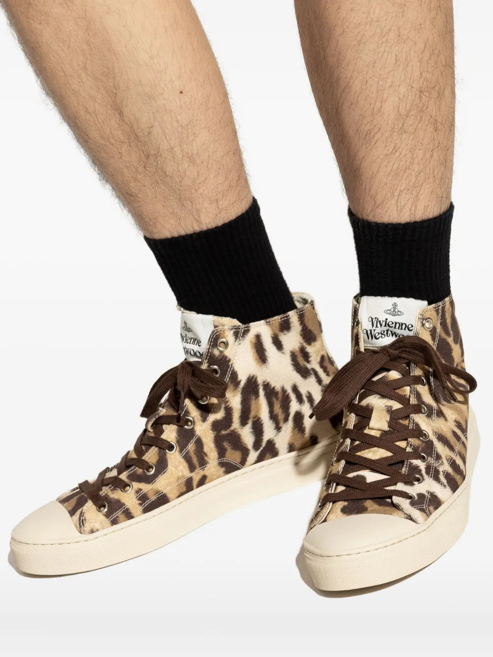 Vivienne Westwood Orb Leopard Sneakers