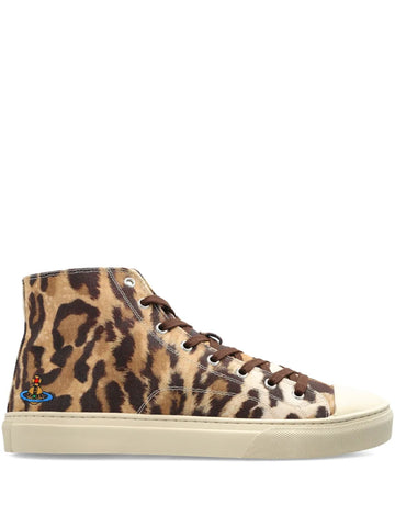 Vivienne Westwood Orb Leopard Sneakers