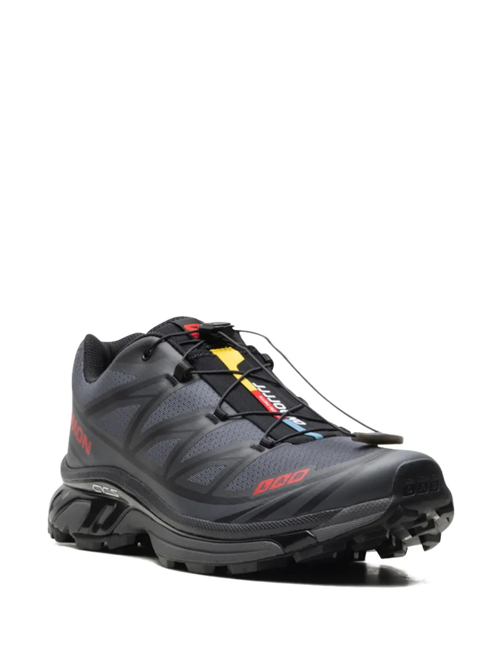 Salomon Xt-6 Jjjjound - Black Fiery Red Sneakers