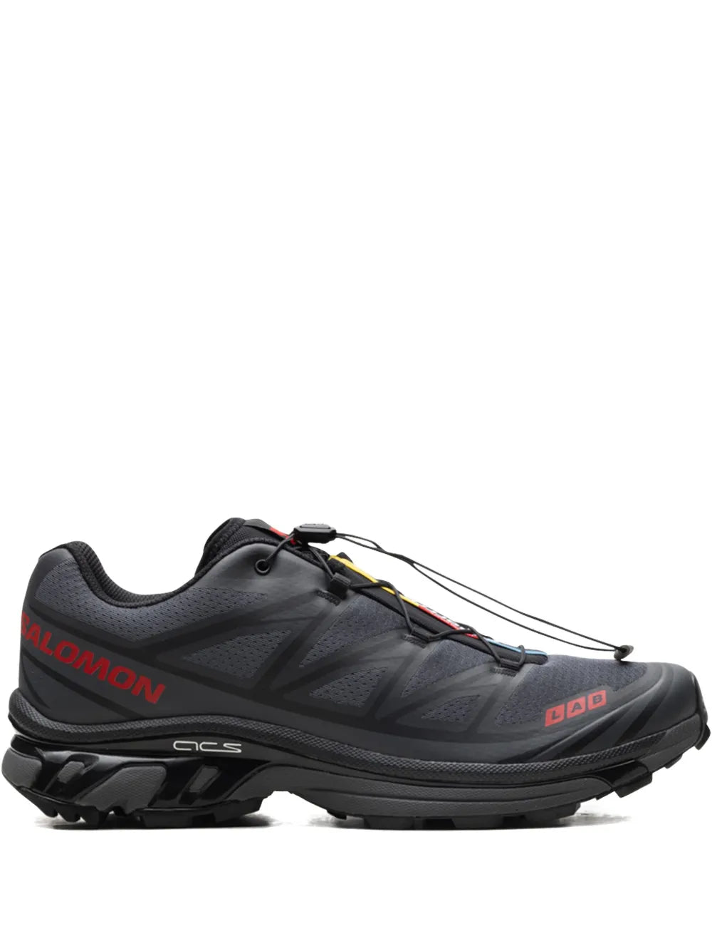 Salomon Xt-6 Jjjjound - Black Fiery Red Sneakers