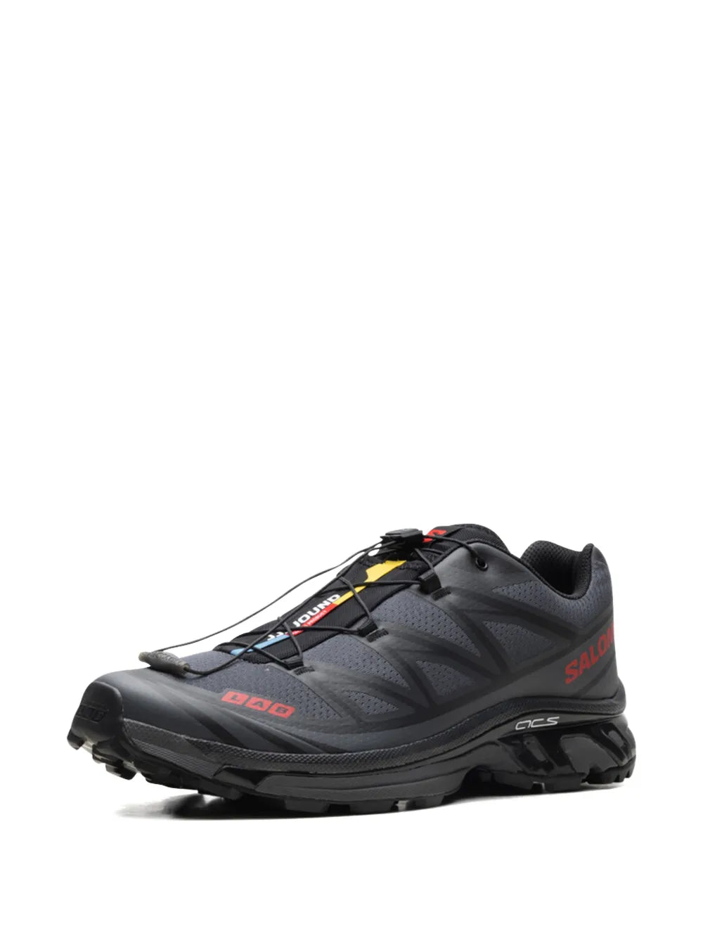 Salomon Xt-6 Jjjjound - Black Fiery Red Sneakers