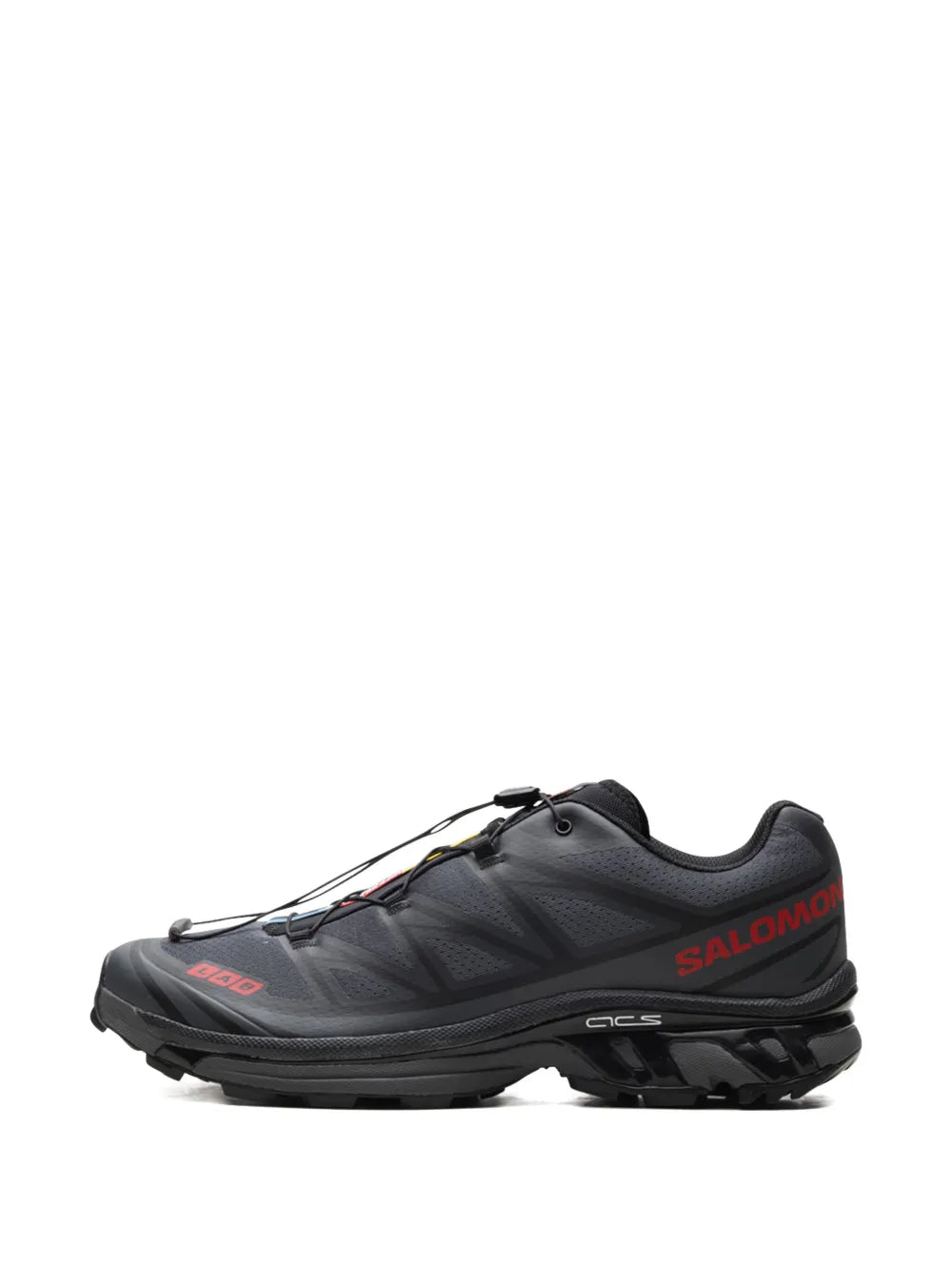 Salomon Xt-6 Jjjjound - Black Fiery Red Sneakers