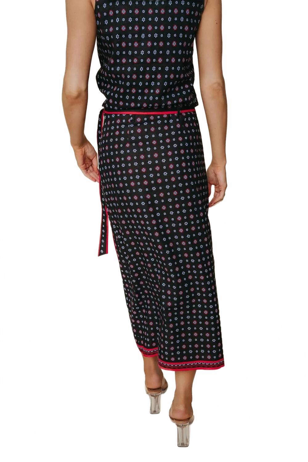 Noah Midi Skirt In Scarf