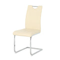 Set of 2 Stylish Dining Side Chairs with Padded Backrests