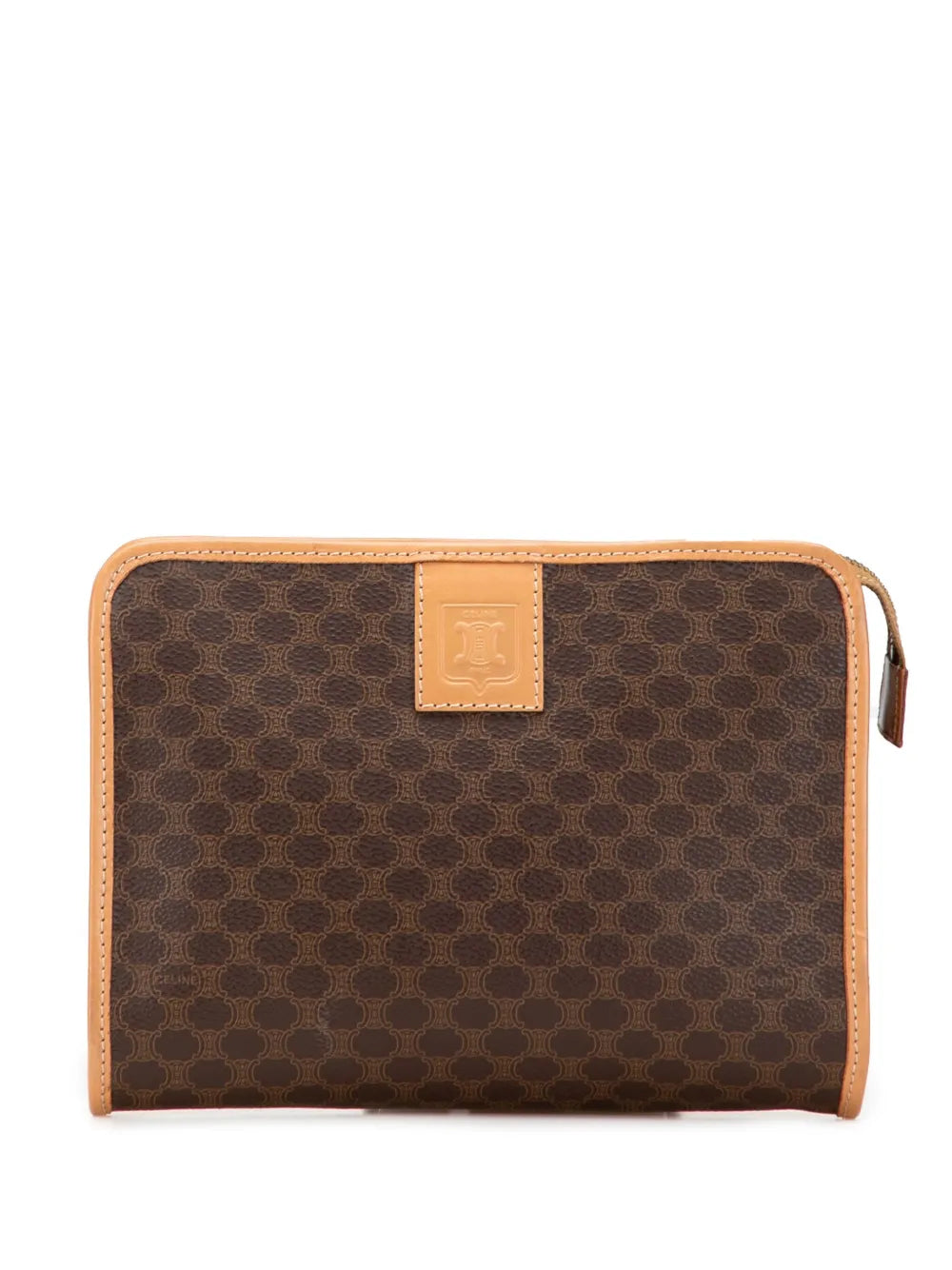 Pre-OwnedCeline Pre-Owned2015 Macadam Coated Canvas clutch bag