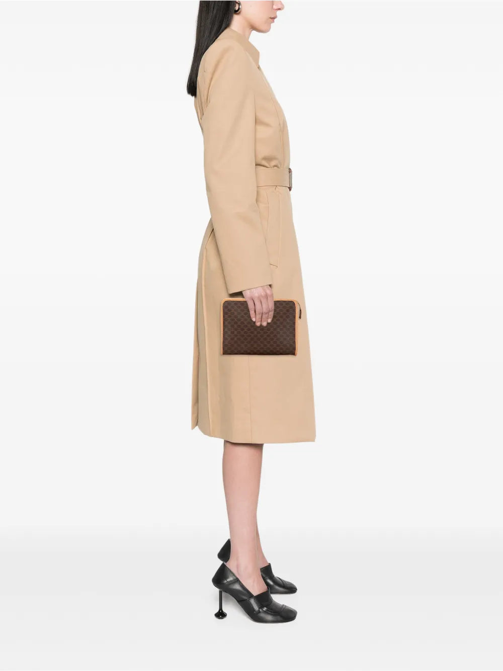 Pre-OwnedCeline Pre-Owned2015 Macadam Coated Canvas clutch bag