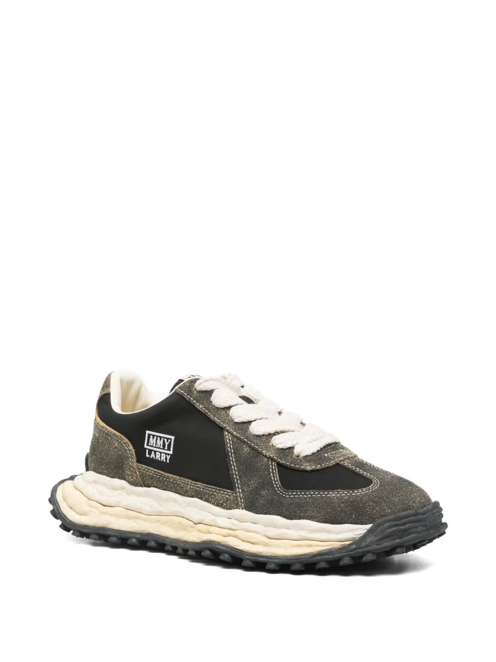 Maison MIHARA YASUHIRO Larry Logo-Patch Suede