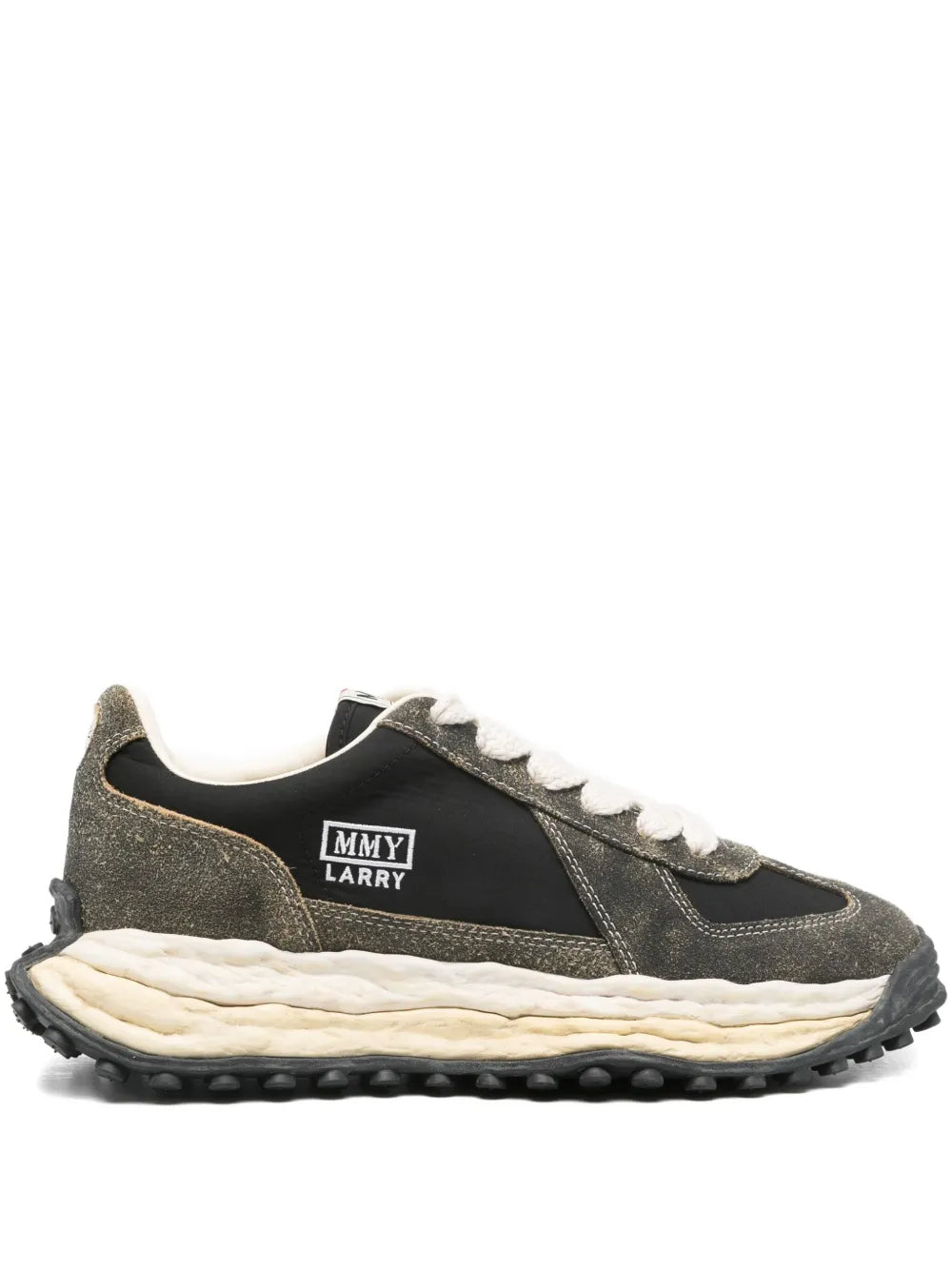 Maison MIHARA YASUHIRO Larry Logo-Patch Suede
